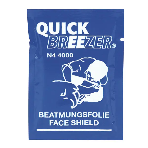 Μασκα ανανηψης CPR Quick-Breezer ECO Face shield 4000