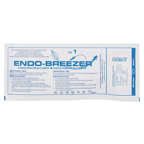 Ενδοτραχειακός Σωλήνας με Cuff Magill universal Endo Breezer