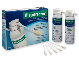 Κρυοπηξια μιας χρησης Histofreezer 2 x 80 ml + 24 ακροφυσια 2 mm και 36 ακροφυσια 5mm Gima 30589