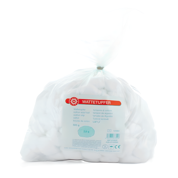 Βαμβακι υδροφιλο σε ετοιμες μπουκιες 2gr 500gr