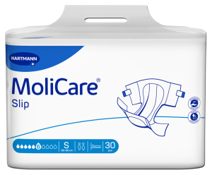 Πανες Ημερας Μπλε Small Elastic 6 Σταγονων Molicare Premium Slip 30τεμ.