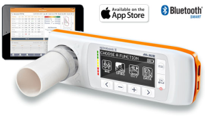 Σπιρομετρο Spirobank II Smart + επαναχρησιμοποιουμενη τουρμπινα Mir Σπιρομετρο Spirobank II Smart + επαναχρησιμοποιουμενη τουρμπινα Mir