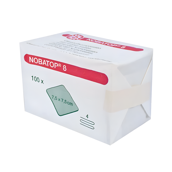 Γαζα μη αποστειρωμενη Non-Woven Nobatop 4ply 100Τεμ.