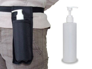 Ζώνη μέσης με Μπουκάλι dispenser 250ml για λάδι Μασάζ Habys