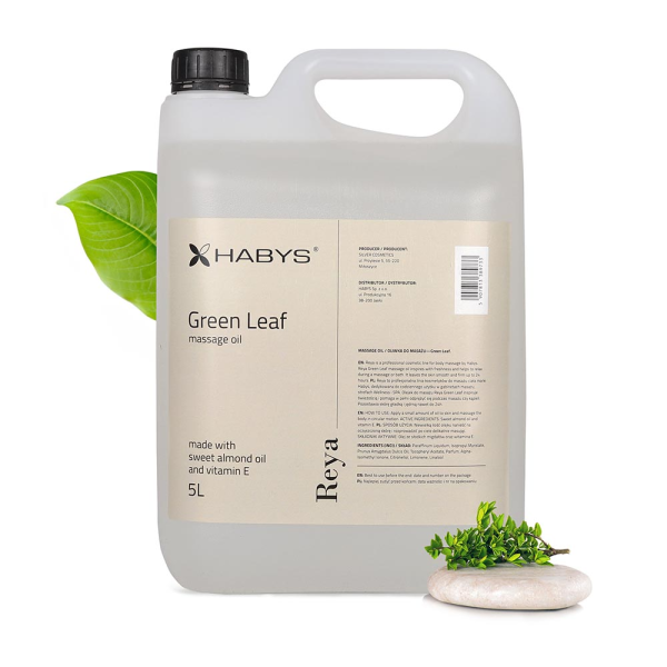 Λάδι Μασάζ Green Leaf Reya Habys