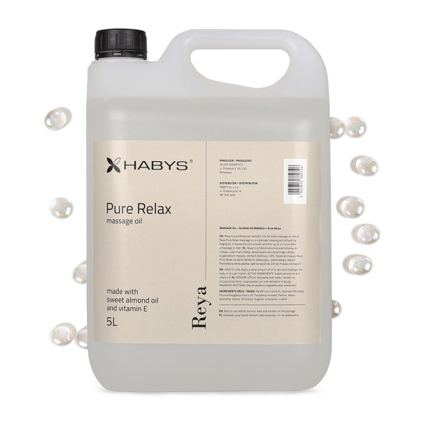 Λαδι Μασαζ 5Ltr. Reya Habys Pure Relax