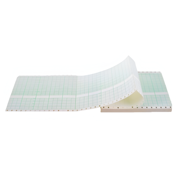 Χαρτι καρδιοτοκογραφου Edan F9 GM25R75112 σε πακετο 150mm X 90mm X 150 φυλλα Πρασινο