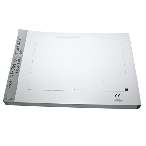 Χαρτι καρδιογραφου Nihon Kohden FQW 210-5-295 σε πακετο 210mm x 295mm x 250 φυλλα Λευκο
