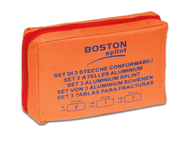 Σετ Ναρθηκων Ακινητοποιησης Αλουμινιου Boston Kit (3 Ναρθηκες) Σετ Ναρθηκων Ακινητοποιησης Αλουμινιου Boston Kit (3 Ναρθηκες)