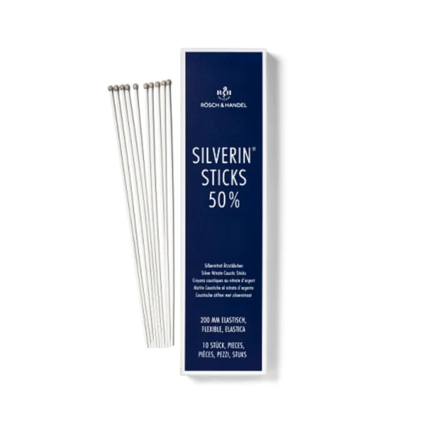 Νιτρικος Αργυρος 50% σε sticks 200mm 10 τεμαχια Νιτρικος Αργυρος 50% σε sticks 200mm 10 τεμαχια