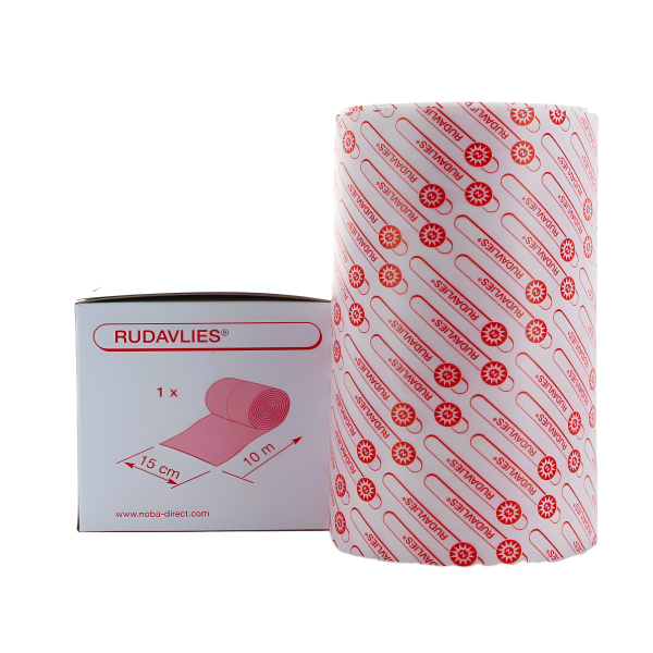 Αυτοκόλλητη ταινία στήριξης σε ρολό Non-Woven Rudavlies 10m