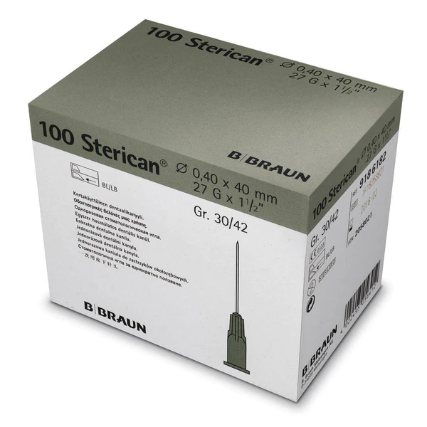 Βελονες Υποδερμικες Sterican G 27 x 1½