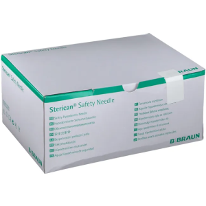 Βελονες Αφαλειας Sterican 23 G x 1 1/2'' 0.60 x 40 mm 4670028S-01 (πρασινο) B.Braun 100Τεμ.