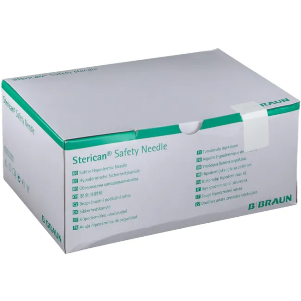 Βελονες Αφαλειας Sterican 23 G x 1 1/2'' 0.60 x 40 mm 4670028S-01 (πρασινο) B.Braun 100Τεμ.