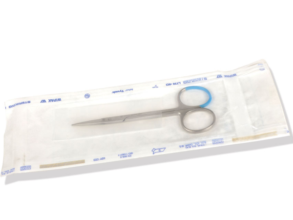 Ψαλιδι Iriss Ευθυ αποστειρωμενο μιας χρησεως 11,5cm Servo