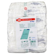 Γαζα Λαπαροτομιας X-Ray με κορδονι Bauchtuch 45cm Χ 45cm 4ply 20Τεμ.
