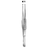 Λαβιδα Χειρουργικη Standard 1 x 2 δοντακια 16cm 6' 1/4 Hebu HB0303