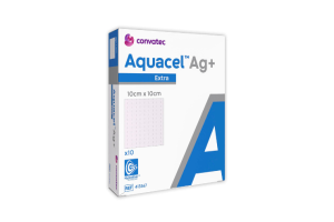 Επιθεμα Υδροινωδες με Αργυρο Aquacel Extra AG 10cm X 10cm Convatec 413567 New 1Τεμ. Επιθεμα Υδροινωδες με Αργυρο Aquacel Extra AG 10cm X 10cm Convatec 413567 New 1Τεμ.