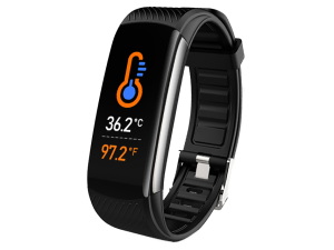 Fitband Plus Activity Tracker με Παλμογραφο μαυρο Gima 27237