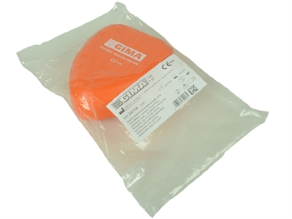 Μασκα ανανηψης Pocket Size Gima CPR MASK - pocket resuscitator 34218