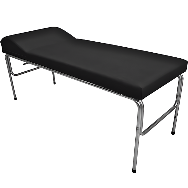 Εξεταστικη Κλινη Inox με Πομπε Προσκεφαλο 185 X 65 X 70cm T1S1