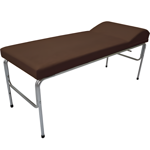 Εξεταστικη Κλινη Inox με Πομπε Προσκεφαλο 185 X 65 X 70cm T1S1