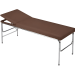 Εξεταστικη Κλινη Inox με Ισιο Προσκεφαλο 185 X 65 X 70cm T2S1