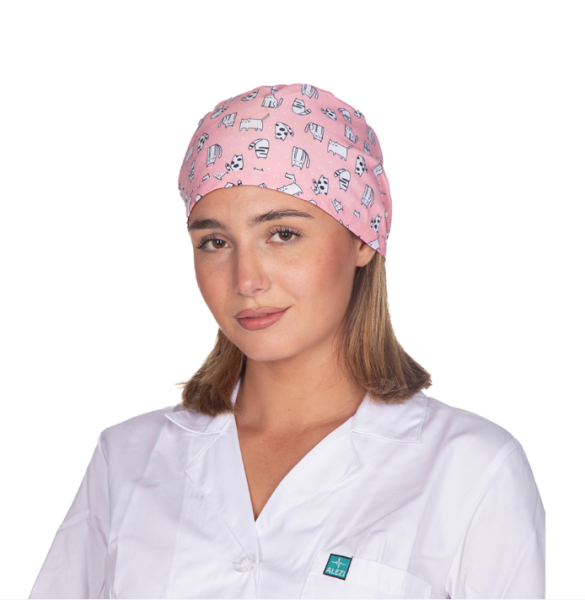 Καπελο Υφασματινο Χειρουργειου Unisex One Size Γατουλες