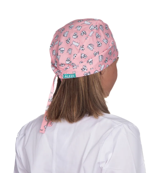 Καπελο Υφασματινο Χειρουργειου Unisex One Size Γατουλες