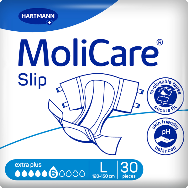 Πάνες Ακράτειας Ημέρας-Μπλέ Molicare Premium Slip Extra Plus