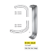 Αγκιστρα Τραυματων Collin 15cm 6'' HB3162 Hebu