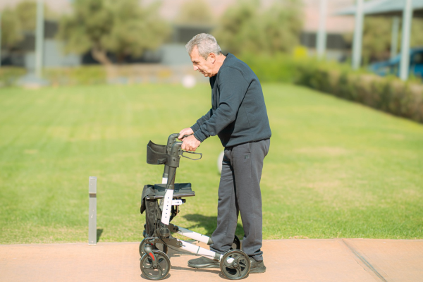 Περιπατητηρας τροχηλατος Rollator Αλουμινιου WALKY 0805492