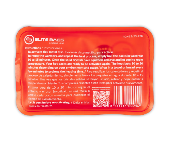 Στιγμιαιο Επιθεμα Ζεστο με Τζελ 15 x 10 x 1cm Elite Bags EB09.108
