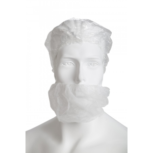 Καλυμμα για γενια - μουσι Non Woven λευκο 100Τεμ.