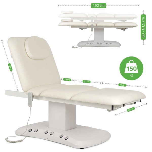 Ηλεκτρικο Κρεβατι Θερμαινομενο Μασαζ & Spa Serenity Ergo 4 Habys