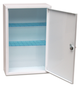 Φαρμακειο Τοιχου Μεταλλικο 46 x 30 x 14 cm με κλειδι CAV300
