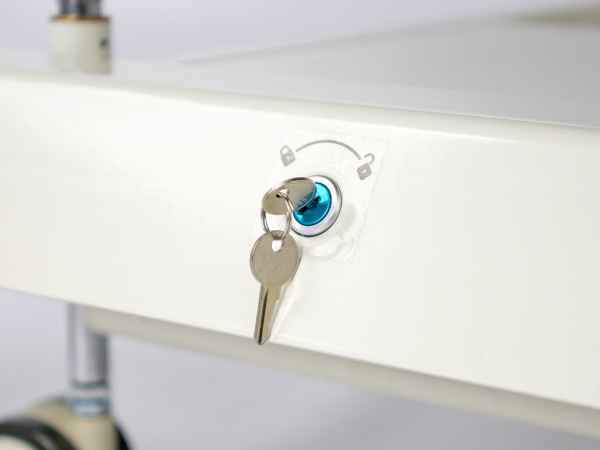 Κρεβατι Φυσικοθεραπειας Evero Bobath Touch Core K322 Ρυθμιζομενου Υψους 200 x 120cm Γκρι Habys