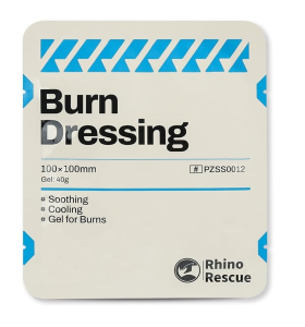 Επιθεμα Εγκαυματων 10 x 10cm 40gr Rhino Rescue Burn Dressing Επιθεμα Εγκαυματων 10 x 10cm 40gr Rhino Rescue Burn Dressing