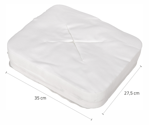 Καλυμμα Προσκεφαλου μιας χρησης Non-Woven για Κρεβατια Μασαζ 100τμχ. Habys