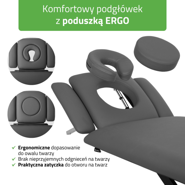 Ηλεκτρικο Κρεβατι Μασαζ / Φυσικοθεραπειας Ρυθμιζομενου Υψους 198 x 67cm Evero Cross X4 Ergo Habys Γκρι Ηλεκτρικο Κρεβατι Μασαζ / Φυσικοθεραπειας Ρυθμιζομενου Υψους 198 x 67cm Evero Cross X4 Ergo Habys Γκρι