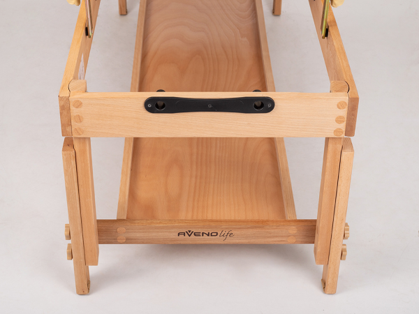 Κρεβατι Μασαζ Ξυλινο ALEXA Comfy Base K533 ρυθμιζομενο Υψος 185 x 70cm Μπεζ Habys