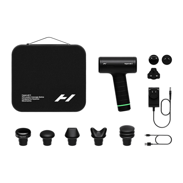 Συσκευη Κρουστικης Θεραπειας Μασαζ Hyperice Hypervolt 3 Bluetooth - Μαυρο