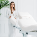 Ηλεκτρικo κρεβατι Αισθητικης Spa Θερμαινομενο Πολυτελες Habys Eterna Gentle Flex ρυθμιζομενου υψους 62 - 87cm με 4 μοτερ Λευκο