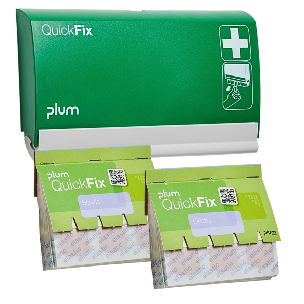 Ελαστικα Επιθεματα τραυματων QuickFix Elastic 72 x 25 mm 45τεμ 2 συσκ. Plum 5512 + ΔΩΡΕΑΝ μια Επιτοιχια βαση (Dispenser) Ελαστικα Επιθεματα τραυματων QuickFix Elastic 72 x 25 mm 45τεμ 2 συσκ. Plum 5512 + ΔΩΡΕΑΝ μια Επιτοιχια βαση (Dispenser)