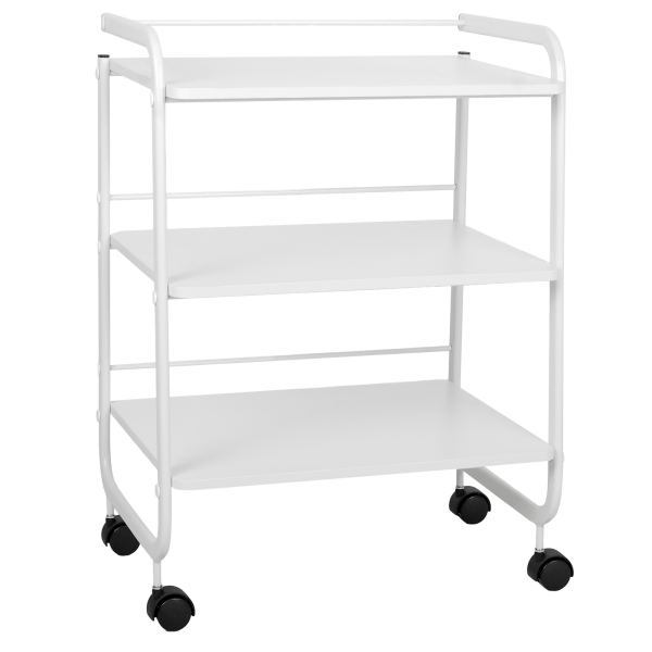 Τρολει με 2 ραφια 62 x 44 x 85cm Vexo Habys Λευκο Τρολει με 2 ραφια 62 x 44 x 85cm Vexo Habys Λευκο