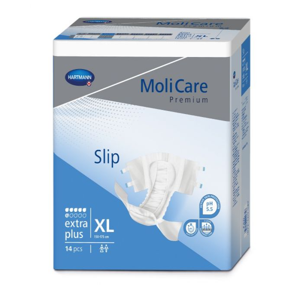 Πάνες Ακράτειας Ημέρας-Μπλέ Molicare Premium Slip Extra Plus