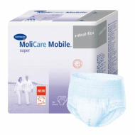 Βρακάκι Ακράτειας Νύχτας Μώβ MoliCare Premium Mobile Super 14 Τεμαχίων