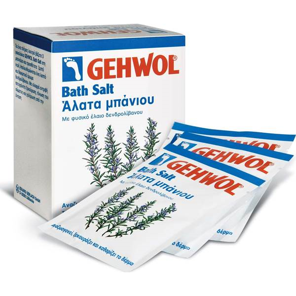 Αλατα Μπανιου για πoδια και σωμα Bath Salt 10Φακ. 250gr Gehwol