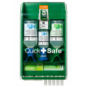 Σταθμος Α' Βοηθειων Πλυσης Οφθαλμων QuickSafe Chemical Industry Plum 5171