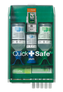 Σταθμος Α' Βοηθειων Πλυσης Οφθαλμων QuickSafe Chemical Industry Plum 5171
